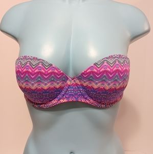 EUC - PINK by Victoria's Secret Strapless Bra Size 32 B